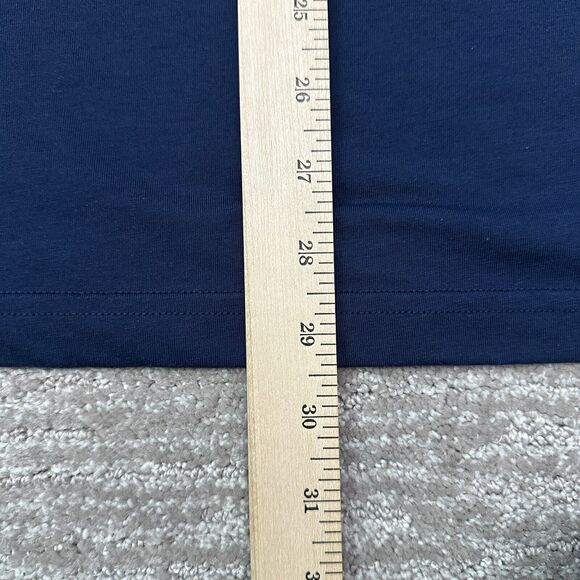 Stio Polo Shirt Mens XL Blue Lightweight Golf Casual Organic Cotton Blend - Picture 9 of 9